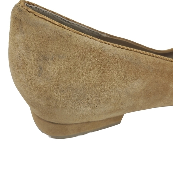 Saks 5th Avenue | Women's Classic Tan Suede Leather Flat Esma Loafers (Size 11) - Picture 7 of 14